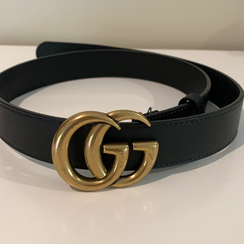 Gucci GG Marmont leather belt